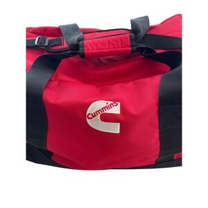 Cummins Duffel Bag  XLg Red Mechanic Logo Trucking Diesel Tool Utility Trucker